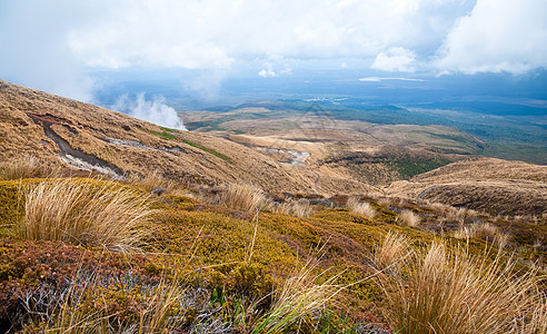 火山景观远足石头踪迹穿越流浪汉地震天空地质学天气苔藓图片