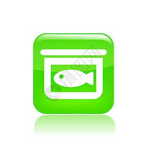 鱼类图标矢量插图装罐罐装盒装盒子图片
