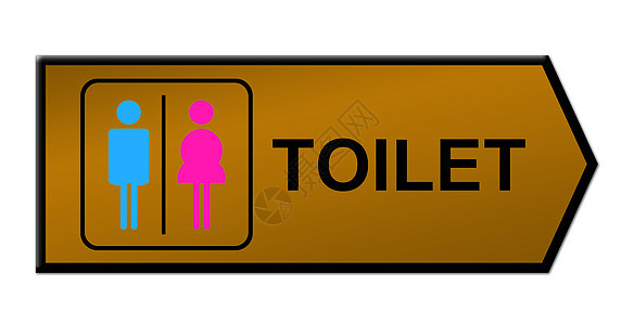 白色上的厕所标志绅士小便女士卫生间卫生木板插图性别蓝色夫妻图片