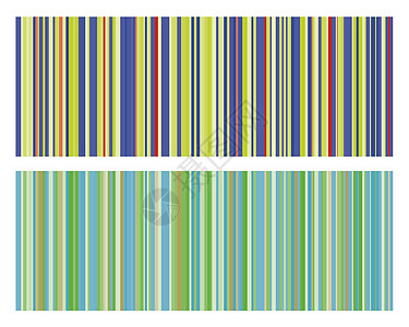 陈年彩色条背景矢量插图条纹角落图片