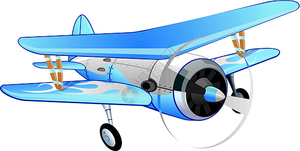参比飞机 插图航班翅膀蓝色机身引擎风扇涡轮高度技术航空图片