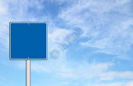 蓝色空白符号营销街道海报插图广告牌宣传展示城市木板账单图片