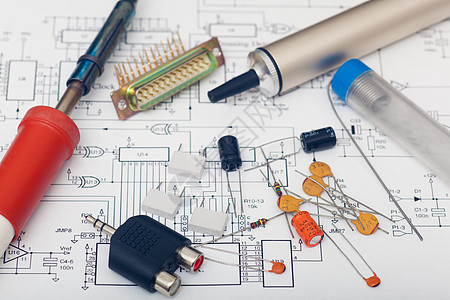 电子构件烙铁连接器技术员电子产品静电焊接服务电阻器电容器电解图片