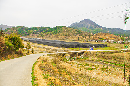 西南中国广东的美丽田地 长岛西南华人天气土地地平线阳光地貌高地月光地球热带农田图片