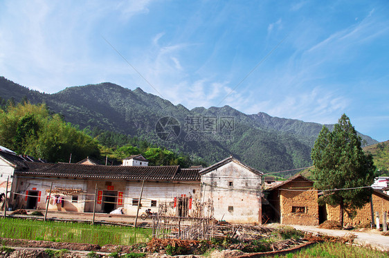 西南中国广东的美丽田地 长岛西南华人热带日落土地地貌农田地球日光远景农村季节图片