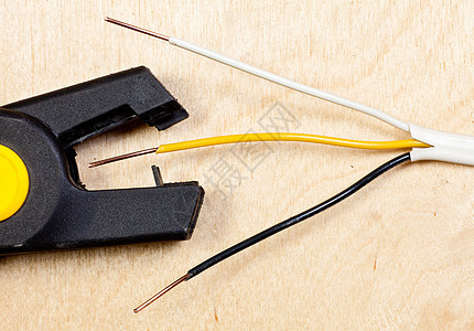断线狙击器钳子黄色刀具工具金属电缆接线电工建造电气图片