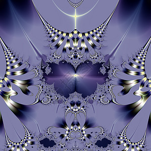 紫花花创造力乐趣魔法几何学装饰风格蓝色艺术图片