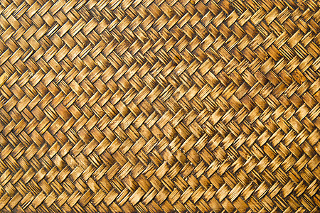 Asia的竹子编织模式墙纸芦苇材料黄色盒子手工业稻草纱架手工工艺图片