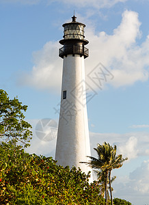 位于比尔巴格斯的佛罗里达角灯塔安全建筑学蓝色灯笼地标海岸灯塔天空导航建筑图片