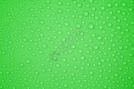 绿色的雨水图片