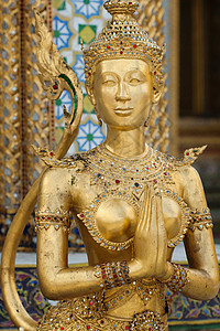 金宫的金角雕塑艺术雕像情调装饰品艺术品佛教徒佛塔宗教异国图片