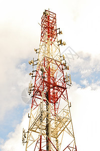 电信通信信号塔台细胞网络宽带系统金属电磁技术全球收音机辐射图片