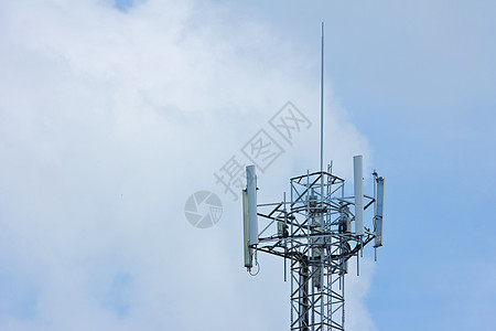 通讯塔网络盘子信号频率商业天线细胞收音机车站图片