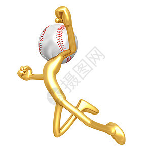 为欢乐而跳棒球计算机数字吉祥物游戏推介会运动优胜者运动员男人胜利图片