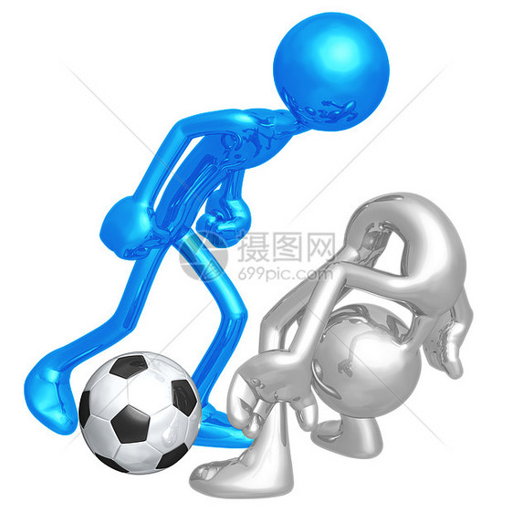美丽的比赛足球赛协会犯规斗争娱乐惩罚竞争者插图数字艺术卡通片图片