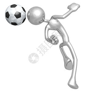 足球足球标头艺术协会插图运动计算机玩家动物运动员联盟概念图片