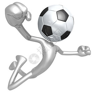 足球足球为欢乐跳跃动物联盟胜利推介会锻炼喜悦协会运动员数字插图图片