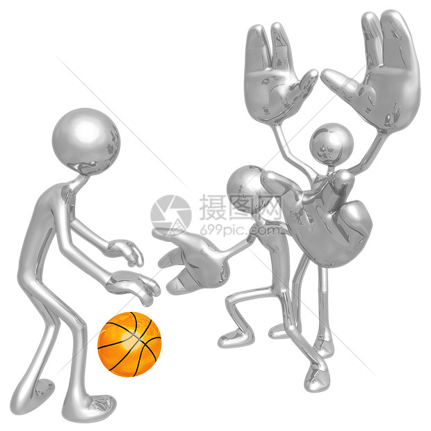 篮球大手防御团队障碍玩家运动员推介会数字联盟计算机挑战罪行图片
