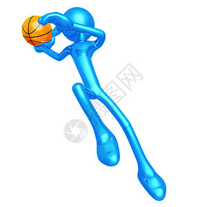 篮球艺术竞赛男人飞跃推介会香椿团队娱乐蓝色空气图片