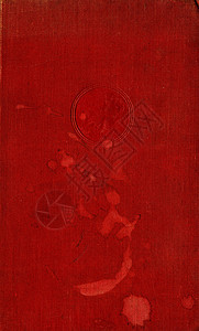 旧书封面纸页纹理红色图书古董背景图片