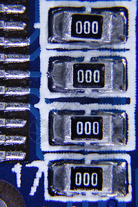 电子设备晶体管电气电容器显微金子打印脉冲蚀刻通量焊接图片