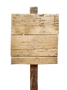 孤立的旧风化木材标志牌古董风化乡村广告牌木头摄影空白图片