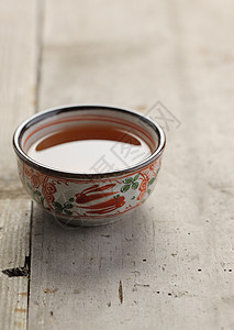 茶装饰木头液体红茶杯子桌子早餐文化生活方式图片