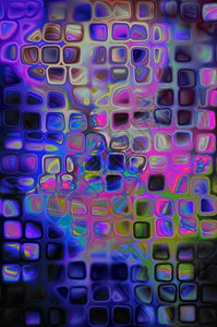 抽象背景马赛克插图正方形创造力风格紫色红色艺术蓝色墙纸图片
