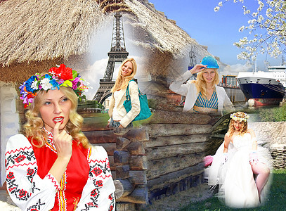 来自乌克兰村的梦幻女孩图片