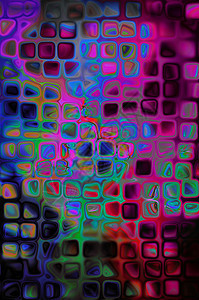 抽象背景蓝色艺术红色创造力黑色网格插图白色紫色马赛克图片