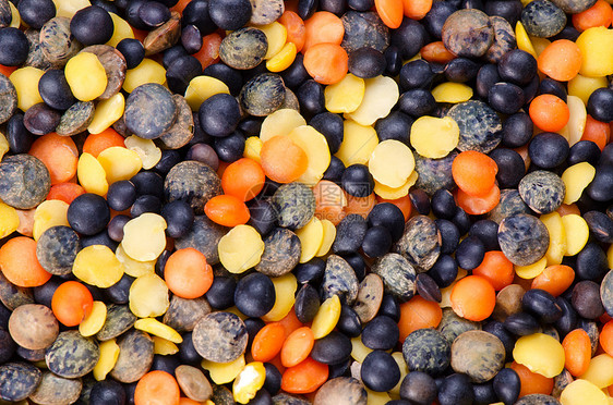 冷冻混合食物收成种子健康粮食碎粒烹饪核心营养橙子图片