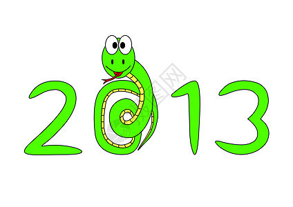 2013年小蛇背景图片
