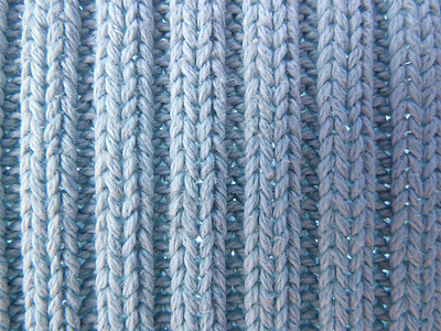 蓝色编织羊毛纤维衣服手工织物材料纺织品针织工艺图片