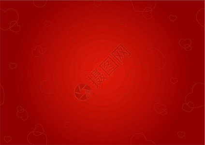 无缝装饰 有心婚礼红色墙纸网络横幅包装生日背景图片