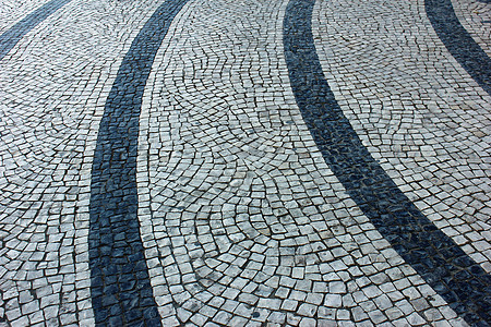 葡萄牙语人行道 葡萄牙卡达传统历史旅行文化城市花朵全景假期波形瓷砖图片