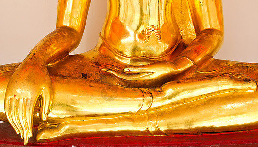 在泰国的Wat Pho佛雕像旅游地标雕塑精神历史旅行天空寺庙文化图片