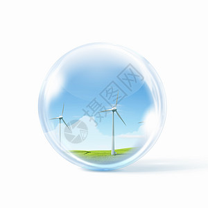 透明风车素材风电环境能源太阳植物技术发电机资源风车场地刀刃背景
