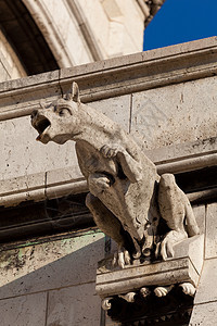 法国巴黎Montmarte 法国蒙马特历史石头建筑城市遗产旅行旅游圆顶建筑学晴天图片