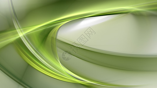 绿色摘要设计画像火焰曲线柔软度元素运动坡度图片