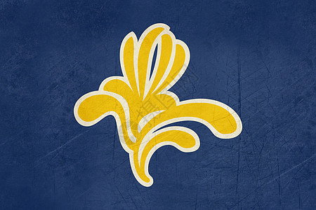 布鲁塞尔市旗插图水平界面图形化国家城市图标横幅纹章旗帜背景图片