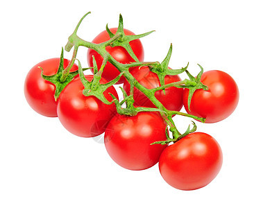 番茄白色食物圆形绿色收成叶子午餐蔬菜饮食红色图片