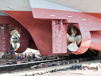 船舶发射基础设施形式船厂外壳材料港口工业金属船运建造图片