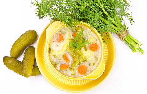 黄瓜汤芳香烹饪添加剂叶子洋葱抛光饮食草本植物营养芹菜图片