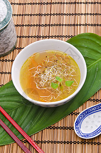 鲜光和美味 美藏汤情调早餐植物胡椒粮食盘子饮食杯子传统生活方式图片