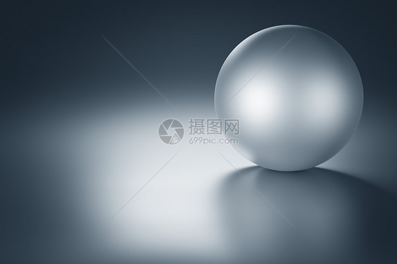 金属球球工业概念反射图片