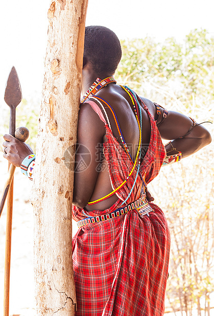 Masai部落服装图片