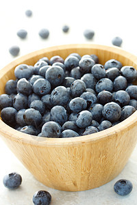 新鲜蓝莓生活方式盘子季节性食物水果健康饮食营养饮食小吃蓝色图片