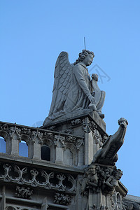 安安天使地标旅游街道天空吸引力雕塑石头历史建筑纪念碑图片