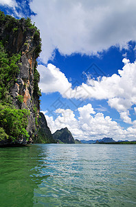 风景天空假期晴天娱乐旅行天堂蓝色沿海海浪支撑图片