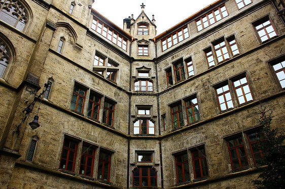 德国慕尼黑市政厅广场历史中心城市旅行建筑学历史性城堡正方形建筑图片